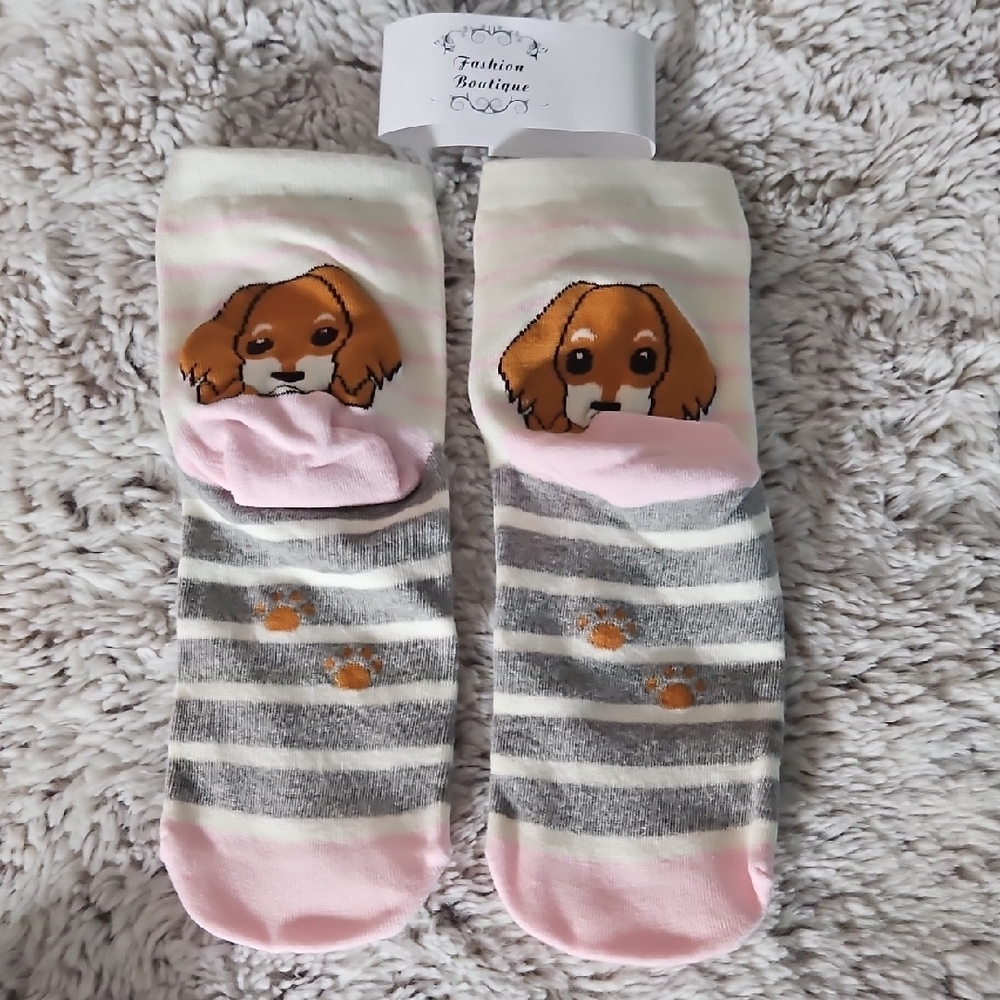 Cute Animal Print Socks Set - Picture 4 of 5